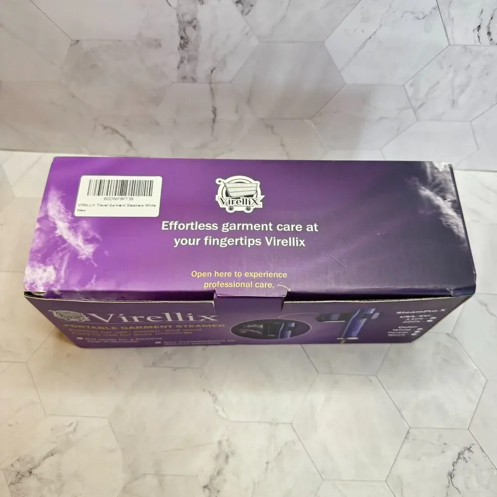 NIB Portable Clothes Steamer & Mini Steam Iron 1200W Handheld Wrinkle Remover